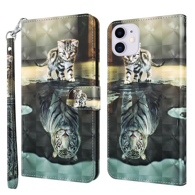 Etui Folio Do Iphone 13 Pro Max Tygrys Ernest