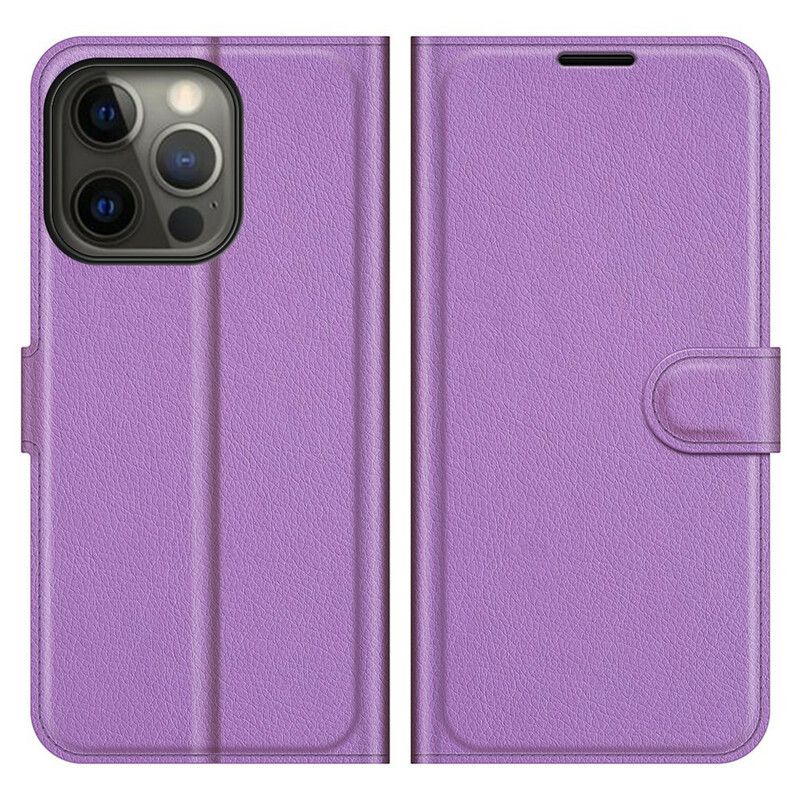 Etui Folio Iphone 13 Pro Max Klasyczny Etui Ochronne