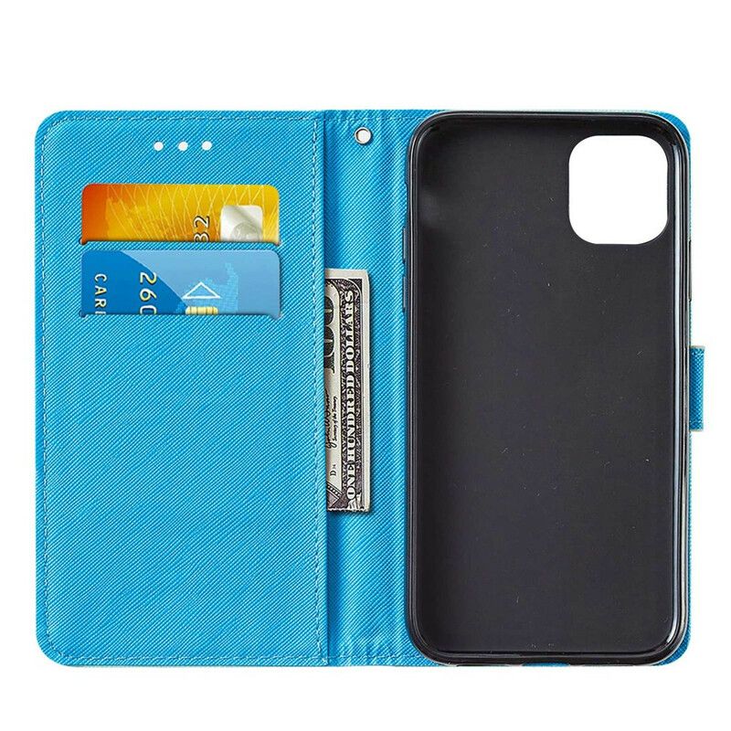 Etui Folio Iphone 13 Pro Max Kwiatowe I Motyle Etui Ochronne