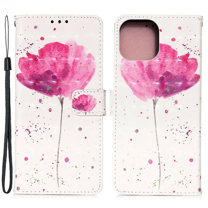 Etui Folio Iphone 13 Pro Max Mak Akwarela Etui Ochronne