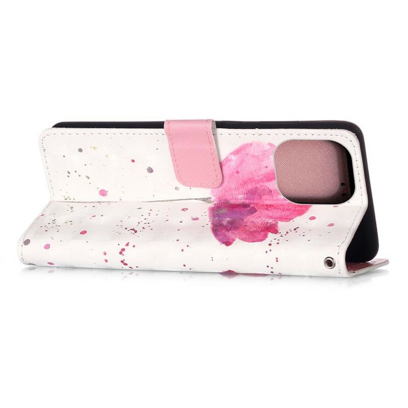 Etui Folio Iphone 13 Pro Max Mak Akwarela Etui Ochronne