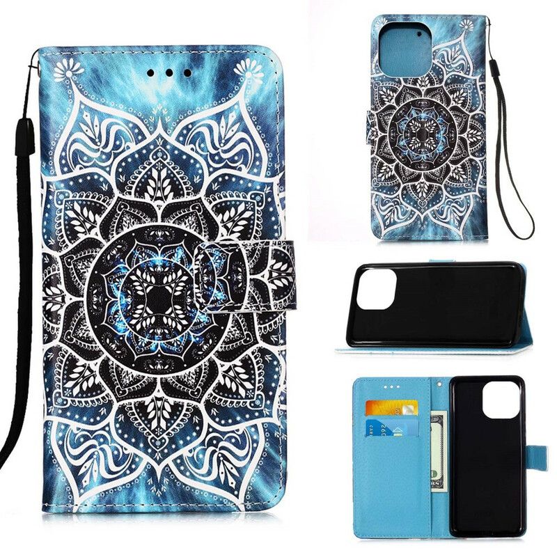 Etui Folio Iphone 13 Pro Max Mandala Na Niebie