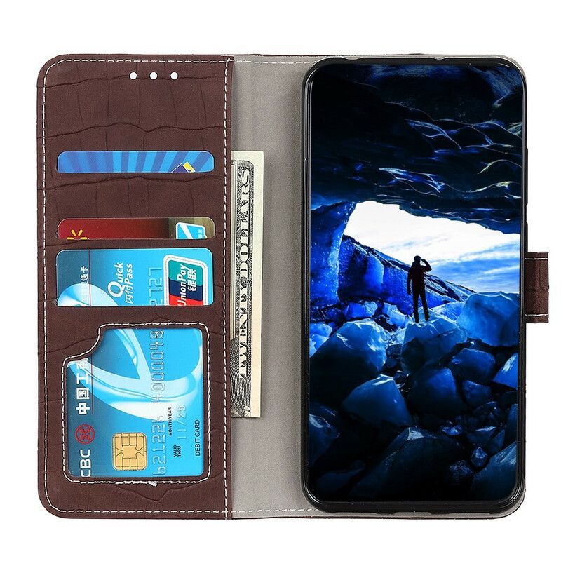 Etui Folio Iphone 13 Pro Max Moc Krokodyla Etui Ochronne