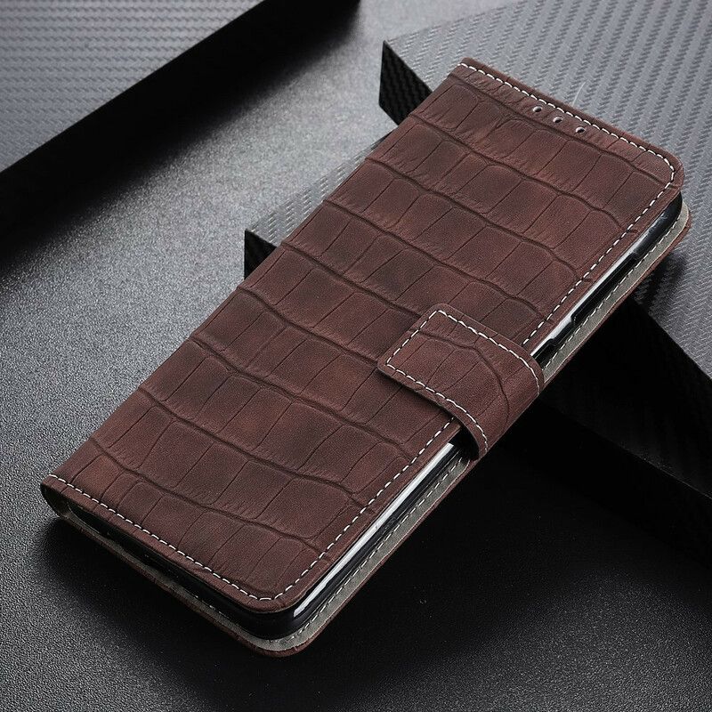 Etui Folio Iphone 13 Pro Max Moc Krokodyla Etui Ochronne