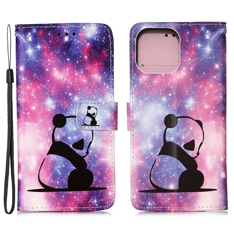 Etui Folio Iphone 13 Pro Max Panda Galaxy