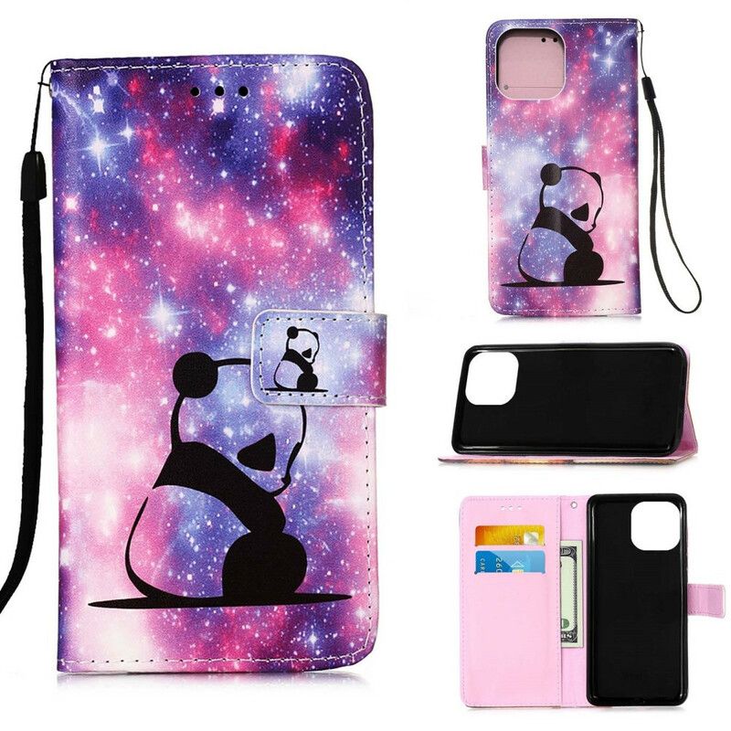 Etui Folio Iphone 13 Pro Max Panda Galaxy