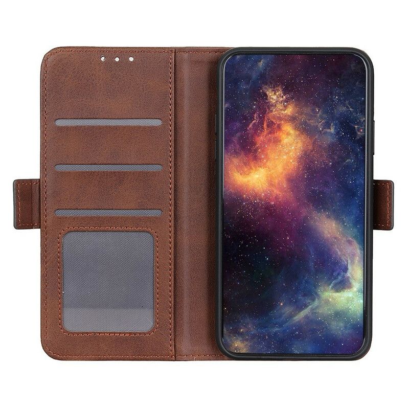 Etui Folio Iphone 13 Pro Max Podwójna Klapa Etui Ochronne