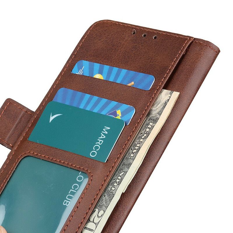 Etui Folio Iphone 13 Pro Max Podwójna Klapa Etui Ochronne