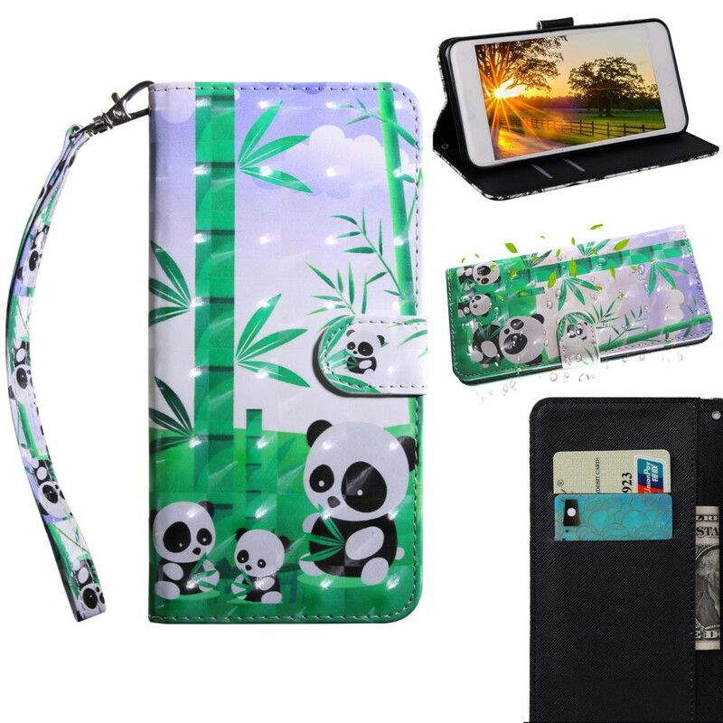 Etui Folio Iphone 13 Pro Max Światło Pandy Punktowe