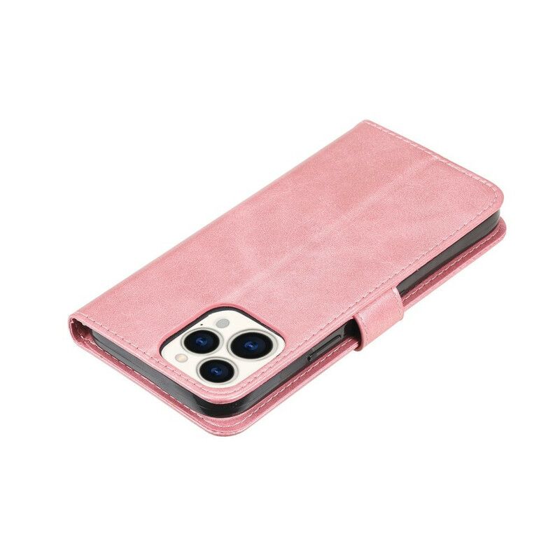 Etui Folio Iphone 13 Pro Max Vintage Torebka Etui Ochronne