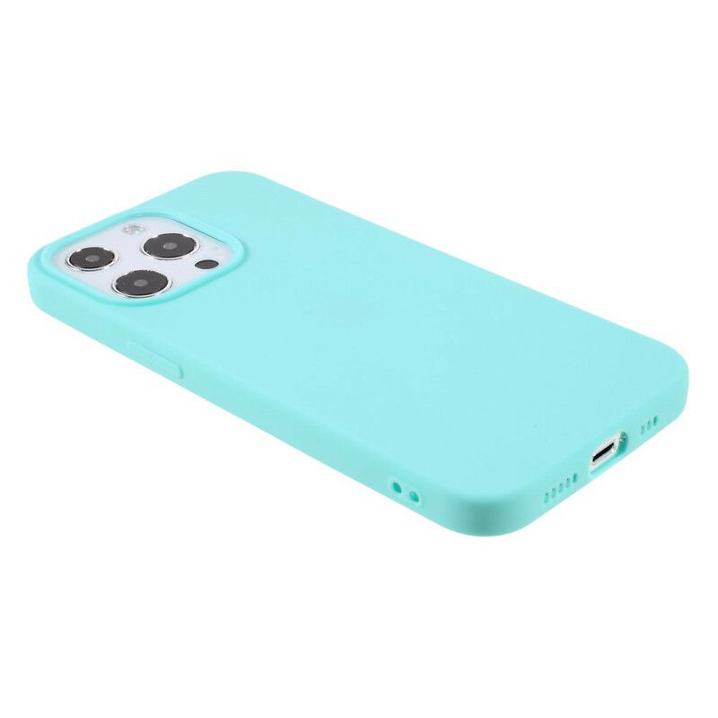 Etui Iphone 13 Pro Max Elastyczny Silikonowy Matowy