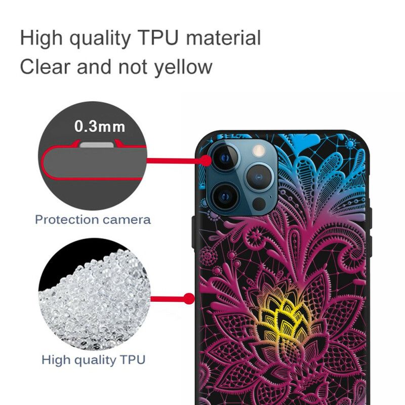 Etui Iphone 13 Pro Max Intensywnie Kwiatowy