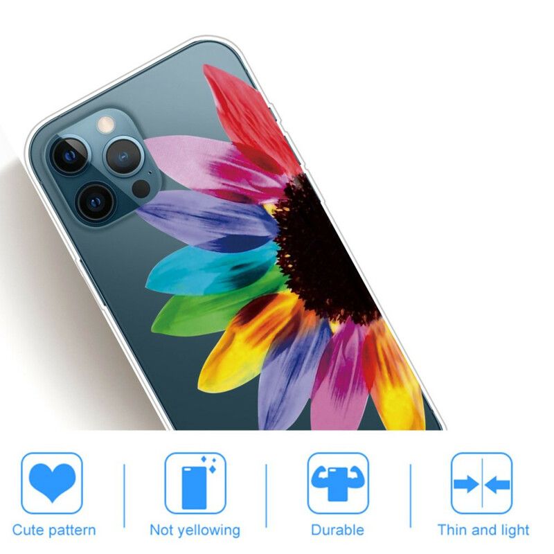 Etui Iphone 13 Pro Max Kolorowy Kwiat