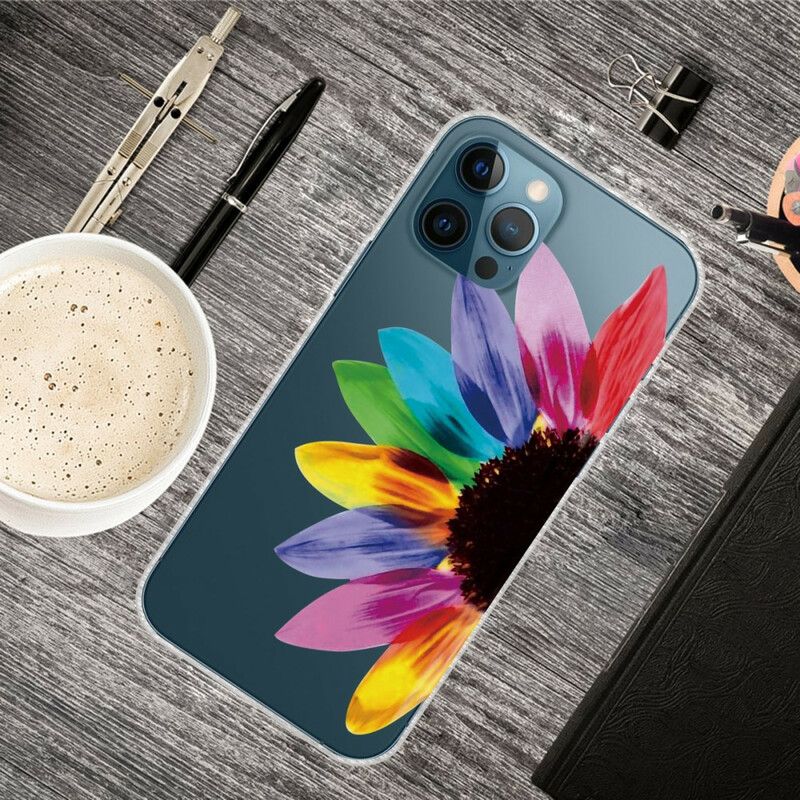 Etui Iphone 13 Pro Max Kolorowy Kwiat