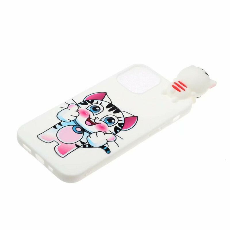 Etui Iphone 13 Pro Max Kot Zabawa 3d Etui Ochronne