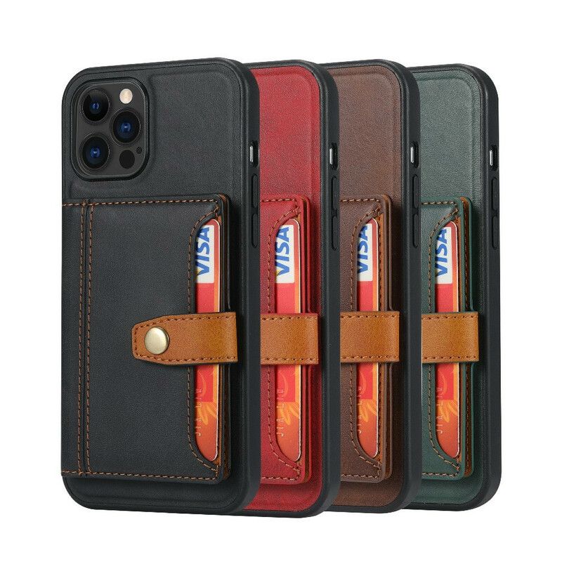 Etui Iphone 13 Pro Max Pasek Podtrzymujący Uchwyt Karty