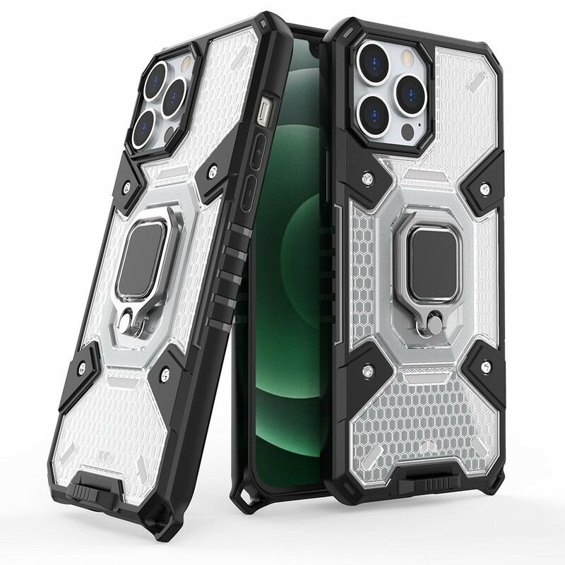 Etui Iphone 13 Pro Max Plaster Miodu Z Pierścieniem