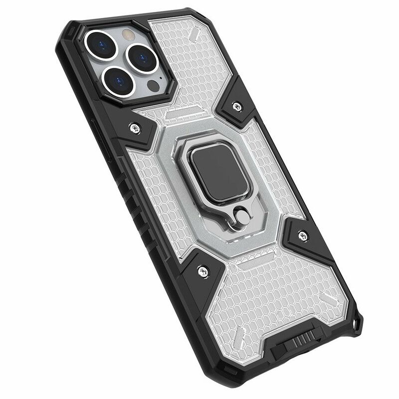 Etui Iphone 13 Pro Max Plaster Miodu Z Pierścieniem