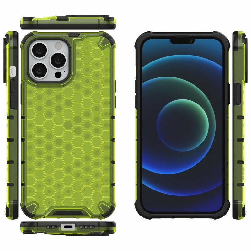 Etui Iphone 13 Pro Max Styl Plastra Miodu