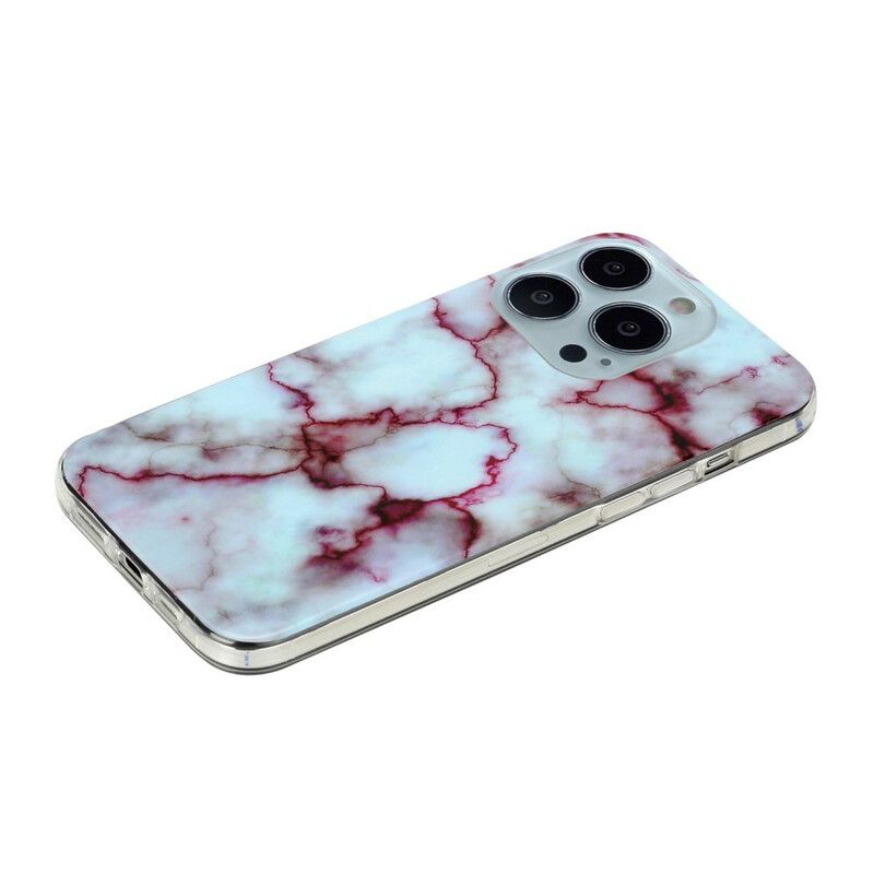 Etui Iphone 13 Pro Max Uproszczony Marmur