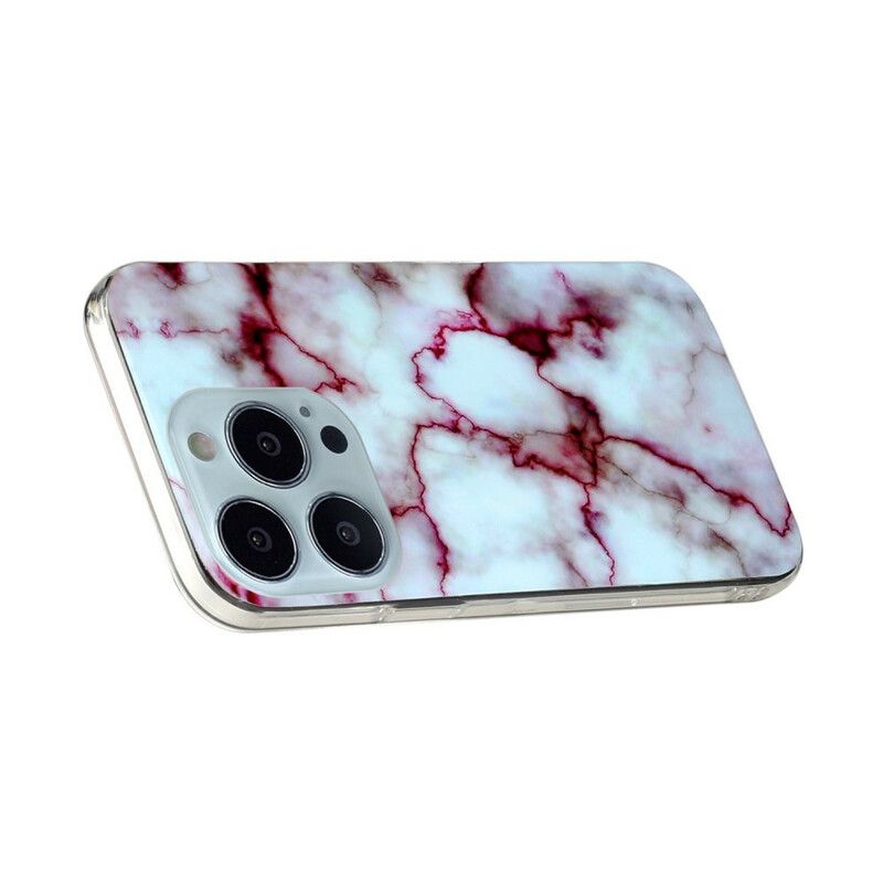 Etui Iphone 13 Pro Max Uproszczony Marmur