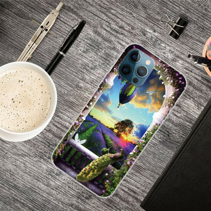 Etui Iphone 13 Pro Max Wąż Balonu Na Gorące Powietrze