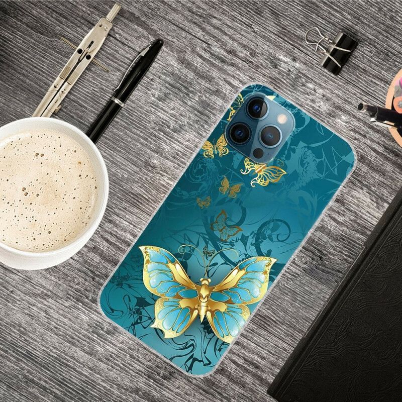 Etui Iphone 13 Pro Max Wąż Motylkowy