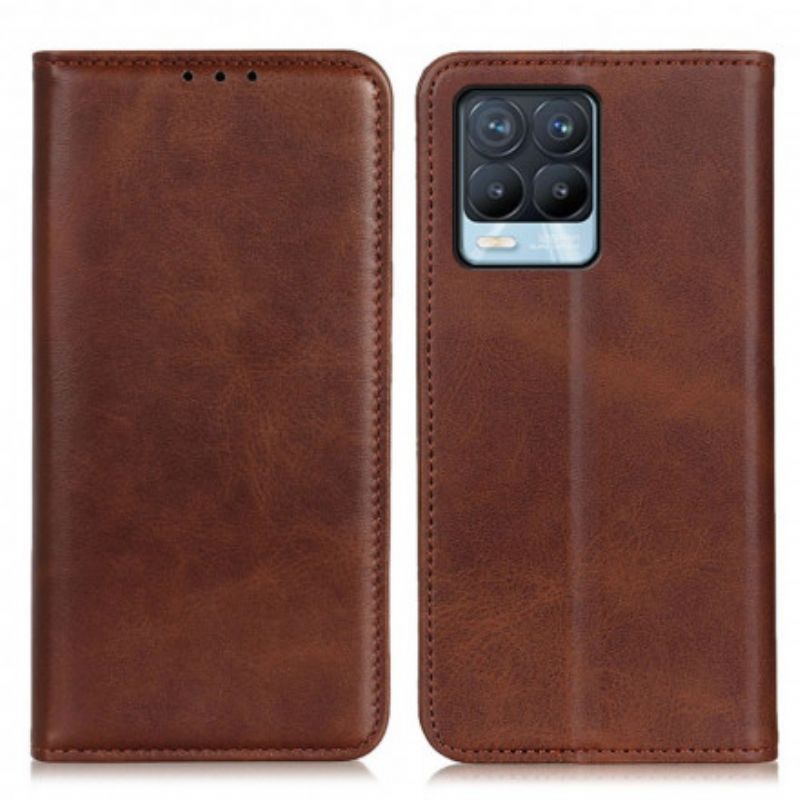 Flip Kotelot Realme 8 / 8 Pro Skóra Dwoina Elegancja Etui Ochronne