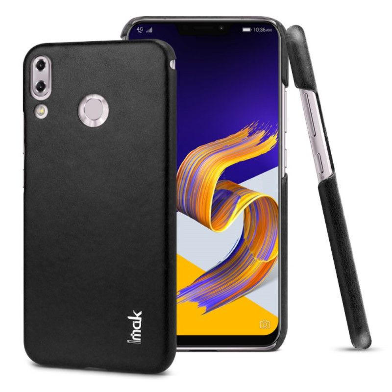 Etui Asus ZenFone 5 / 5Z Brązowy Czarny Imak Ruiyi Seria Imak Efekt Skóry Etui Ochronne