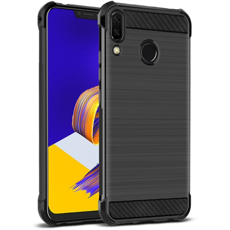 Etui Asus ZenFone 5 / 5Z Szczotkowane Włókno Węglowe Imak