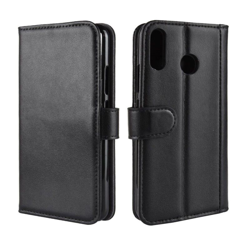 Etui Folio Asus ZenFone 5 / 5Z Czarny Dwoina Skórzana Etui Ochronne