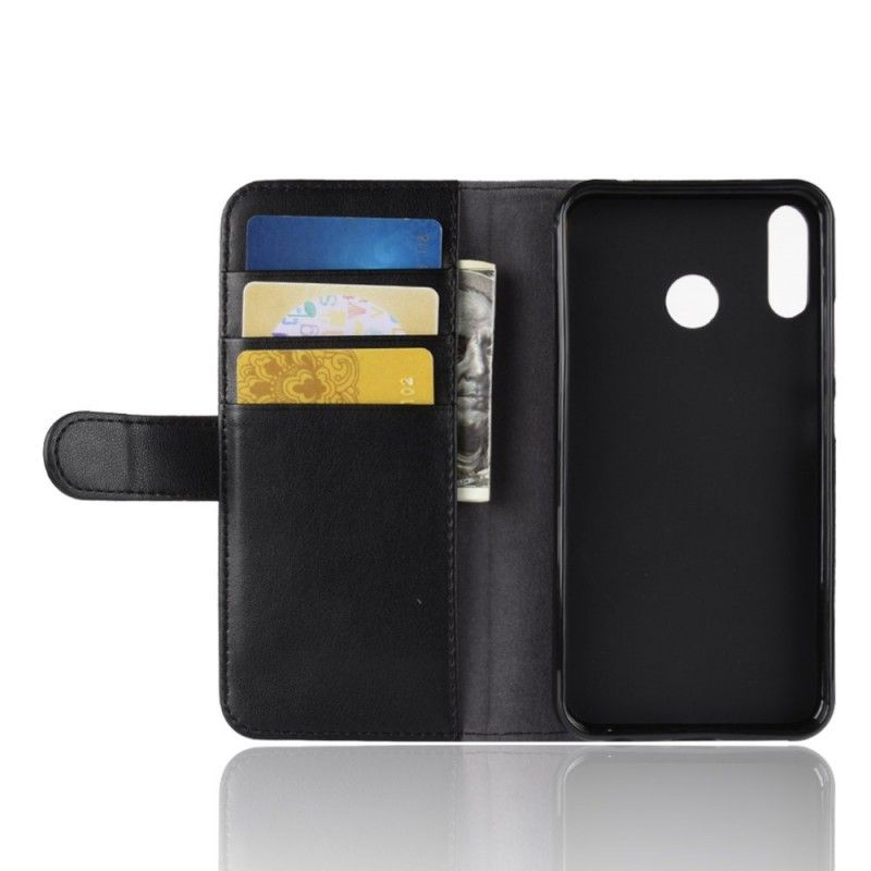 Etui Folio Asus ZenFone 5 / 5Z Czarny Dwoina Skórzana Etui Ochronne