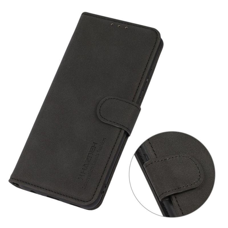 Etui Folio Motorola Edge 50 Ultra Efekt Zamszu Khazneh Etui Ochronne