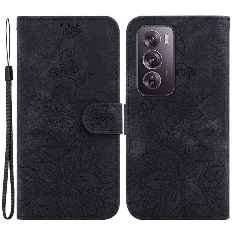 Etui Folio Oppo Reno 12 Pro 5g Fleur De Lys Etui Ochronne