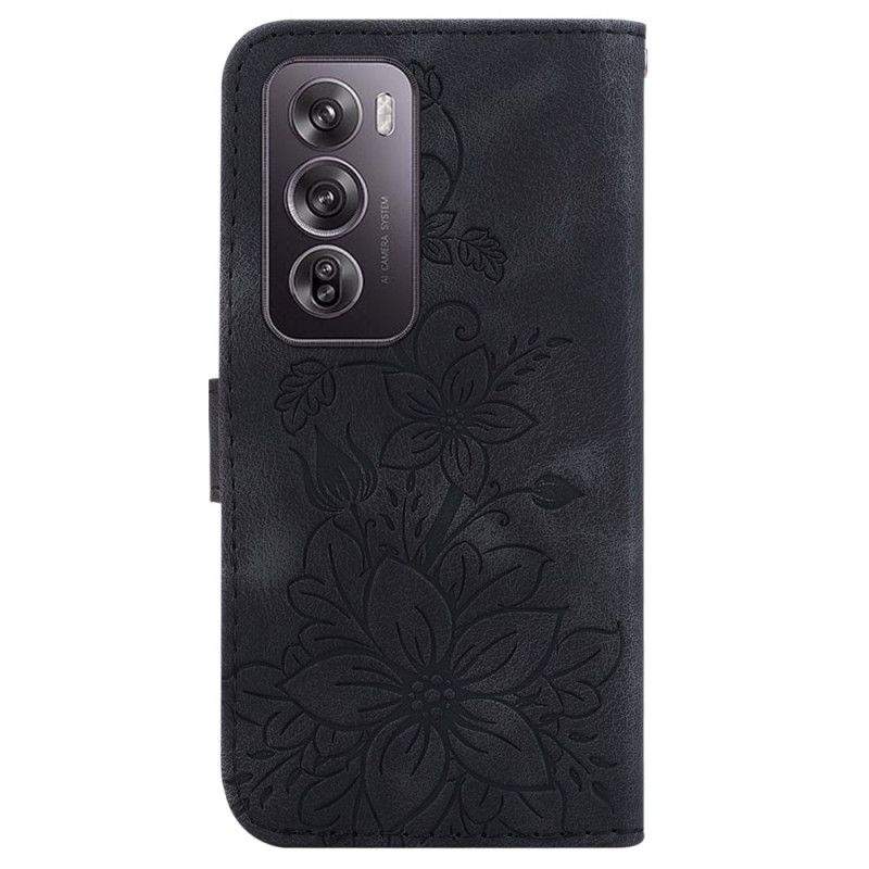 Etui Folio Oppo Reno 12 Pro 5g Fleur De Lys Etui Ochronne