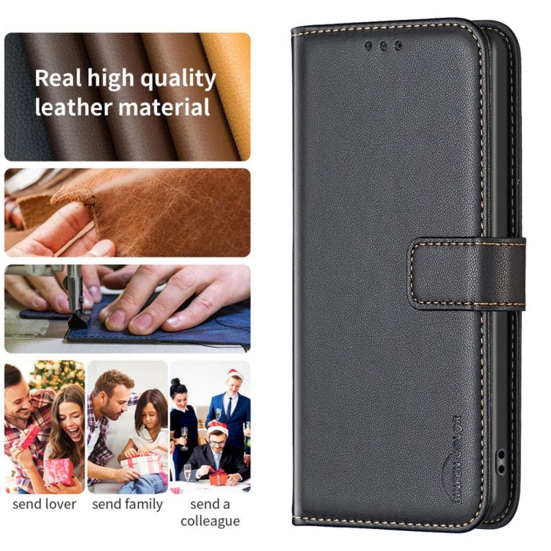 Etui Folio Oppo Reno 12 Pro 5g Klasyczny Kolor Binfen