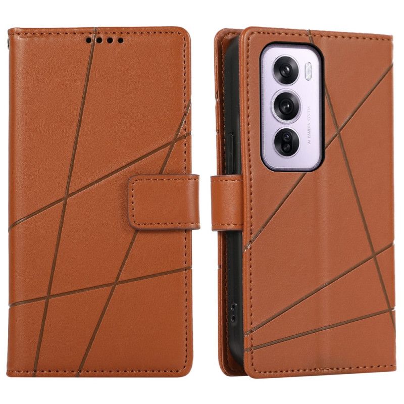 Etui Folio Oppo Reno 12 Pro 5g Linie Etui Ochronne