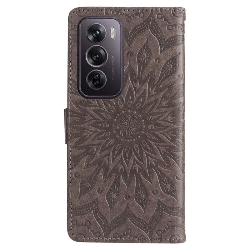 Etui Folio Oppo Reno 12 Pro 5g Mandala Z Paskiem