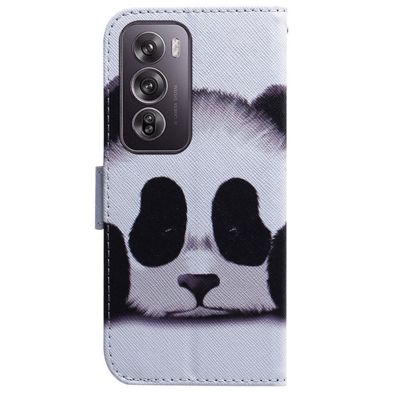 Etui Folio Oppo Reno 12 Pro 5g Panda Etui Ochronne