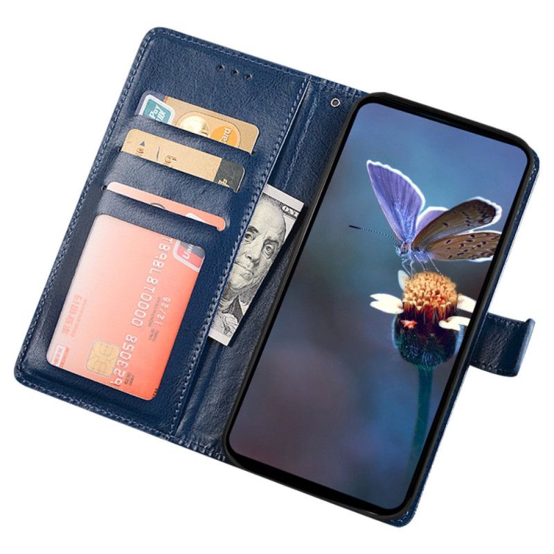 Etui Folio Oppo Reno 12 Pro 5g Sztuczna Skóra Idewei Etui Ochronne