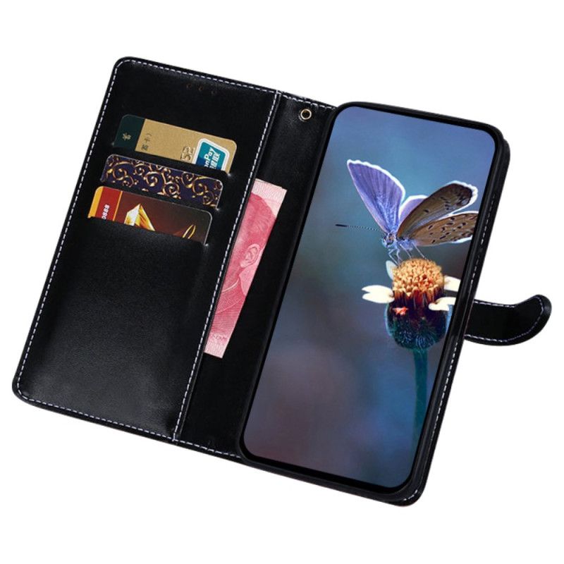 Etui Folio Oppo Reno 12 Pro 5g Tekstura Krokodyla Idewei