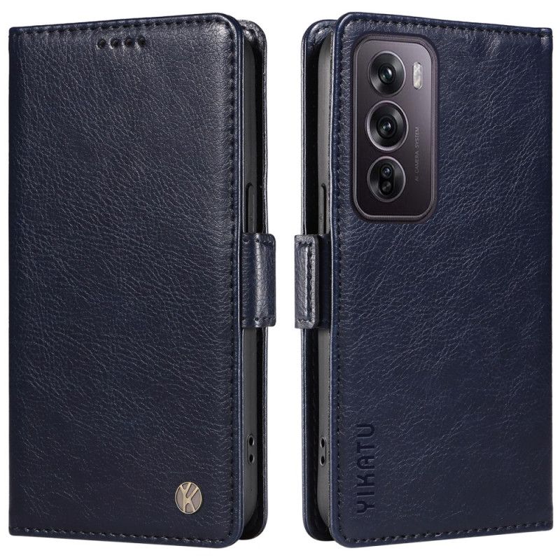 Etui Folio Oppo Reno 12 Pro 5g Vintage Yikatu Etui Ochronne