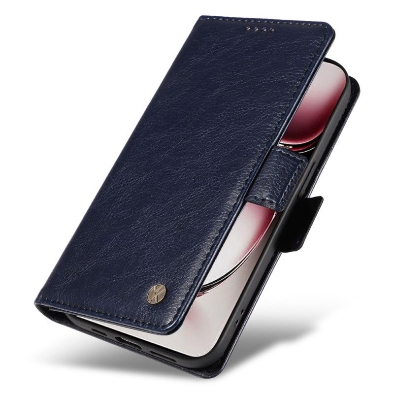 Etui Folio Oppo Reno 12 Pro 5g Vintage Yikatu Etui Ochronne