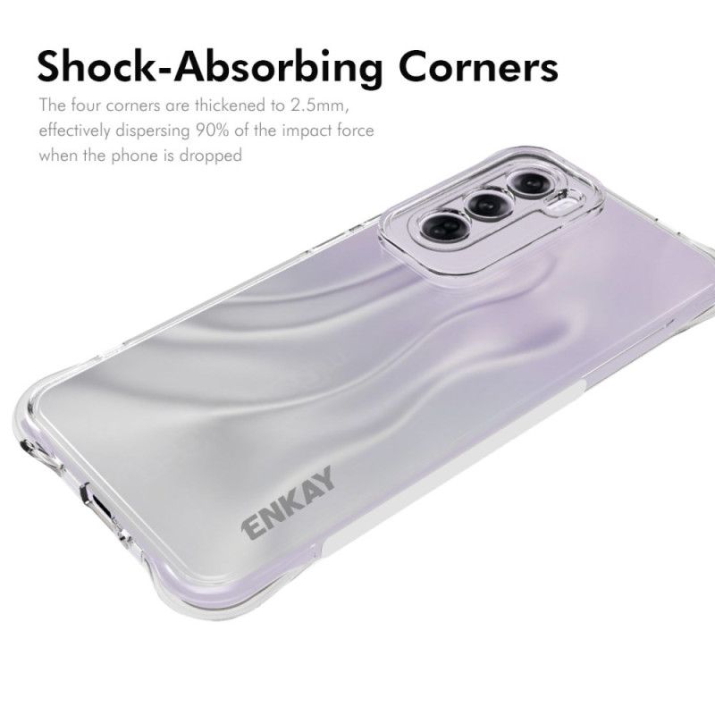 Etui Oppo Reno 12 Pro 5g Przezroczysty Enkay