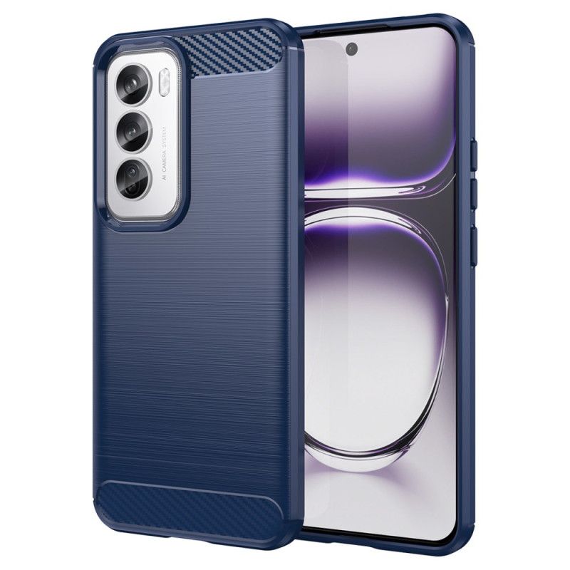 Etui Oppo Reno 12 Pro 5g Tekstura Włókna Węglowego Etui Ochronne