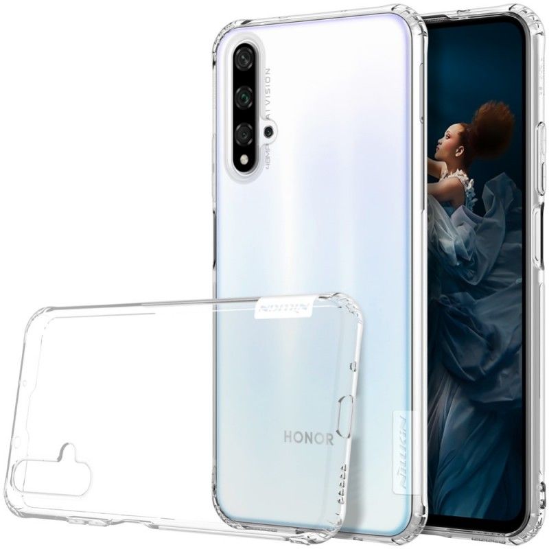 Etui Huawei Nova 5T Przezroczysty Naturalny Przezroczysty Nillkin