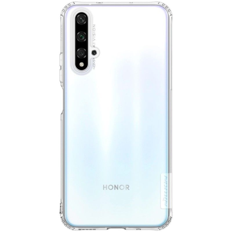 Etui Huawei Nova 5T Przezroczysty Naturalny Przezroczysty Nillkin