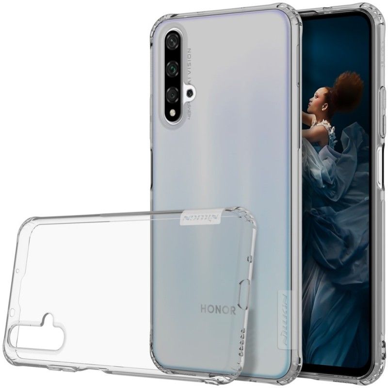 Etui Huawei Nova 5T Przezroczysty Naturalny Przezroczysty Nillkin