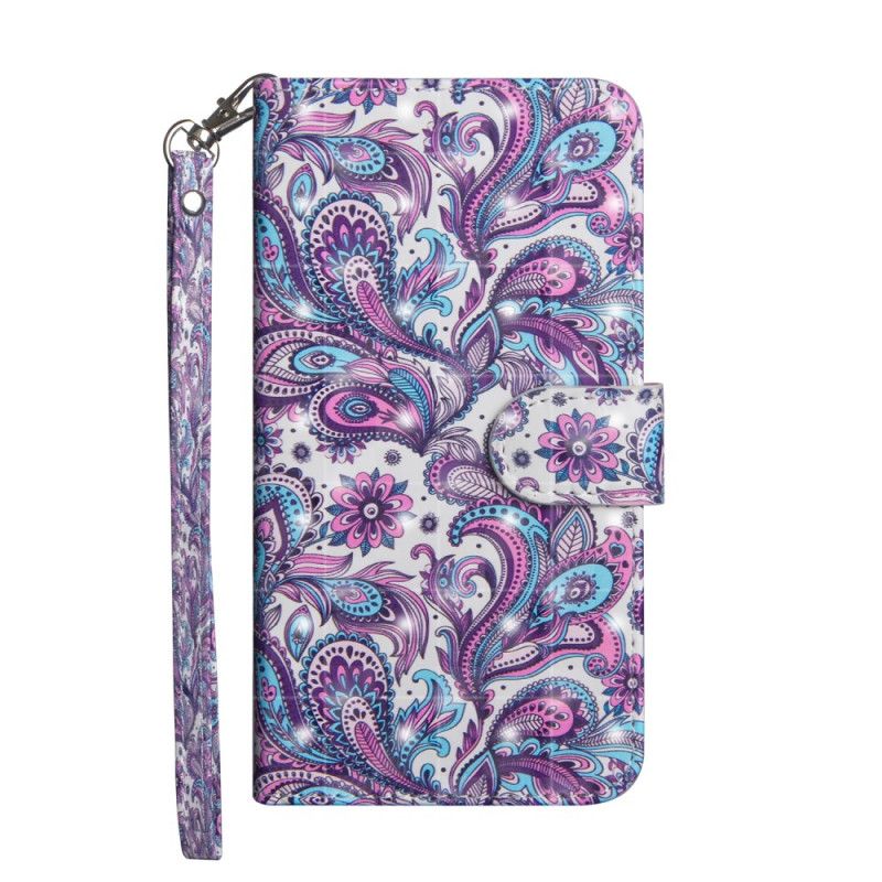 Etui Folio Honor 20e / 20 Lite Wzorzyste Kwiaty Etui Ochronne