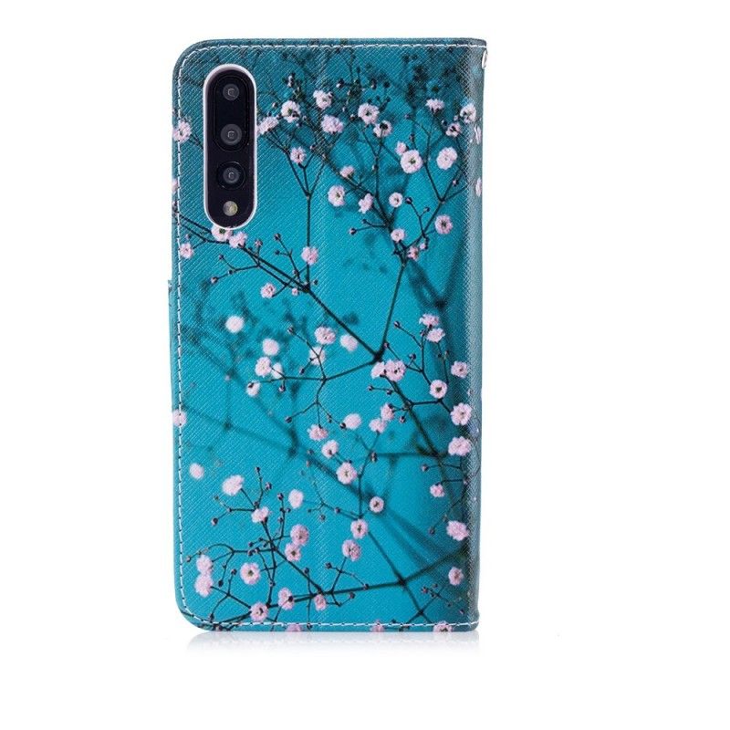 Etui Folio Huawei P20 Pro Kwitnące Drzewo Etui Ochronne